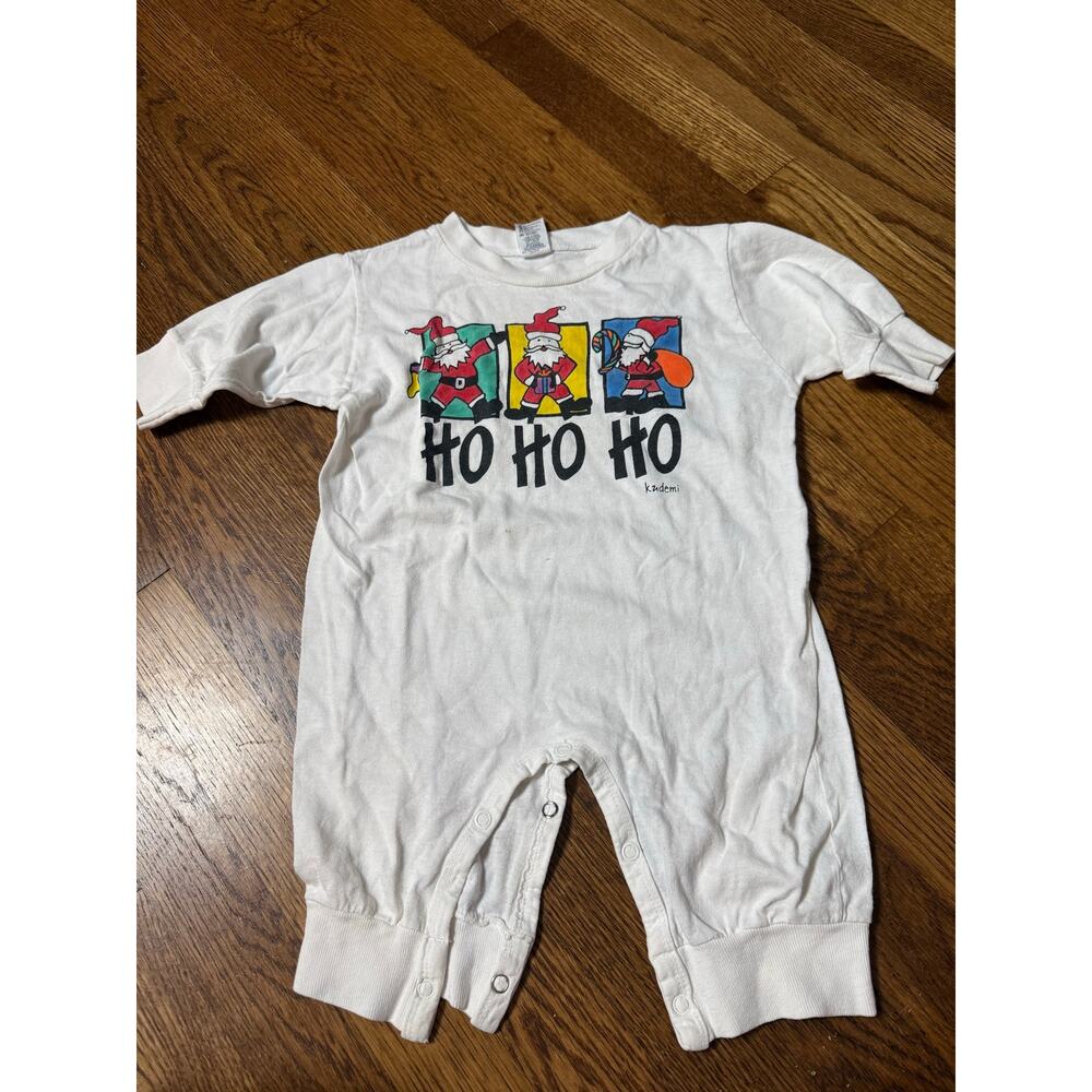 Vintage Christmas One Piece Size 12mo